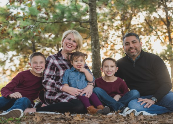CBAC car in front of shop